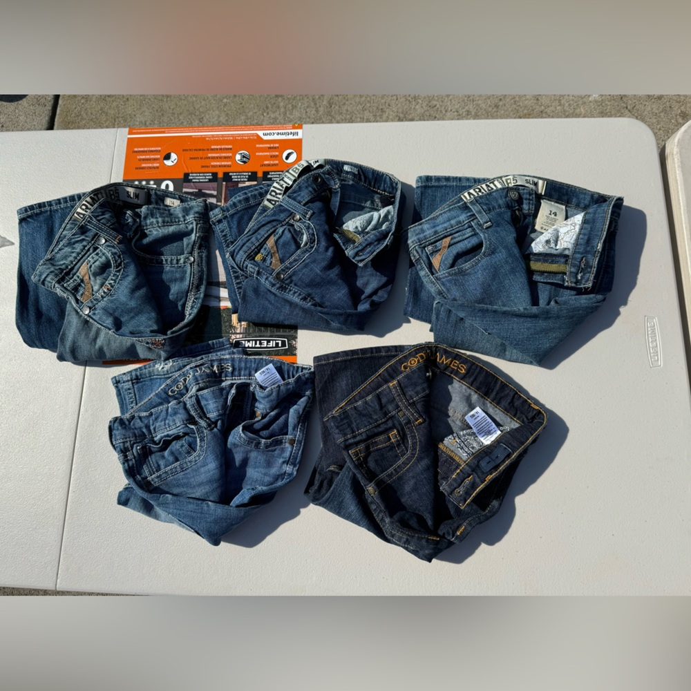 Boys Ariat and Cody James Jeans